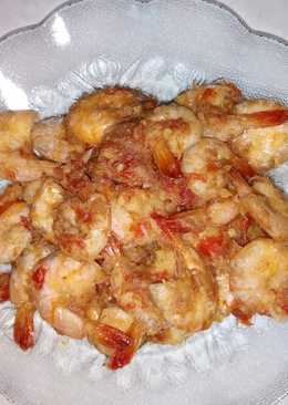 Udang masak sambal Madura