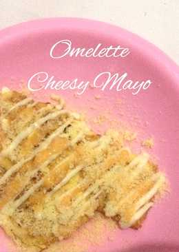 Omelette Cheesy Mayo/Keju Mayo. *Lumer Kejunya, Mudah Buatnya ð