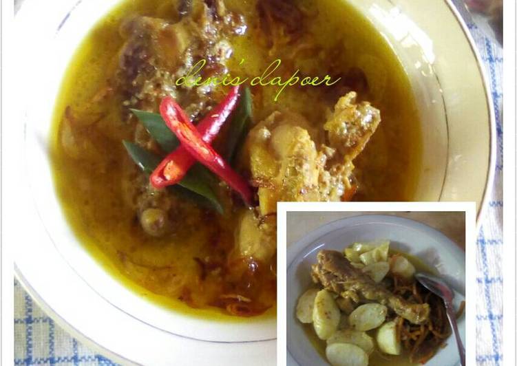 resep lengkap untuk Ayam lodho