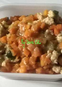 Ragout Wortel & Ayam giling