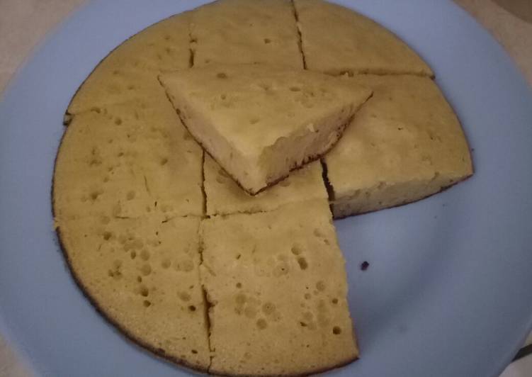 Bolu pisang 5 bahan, tanpa emulsifier