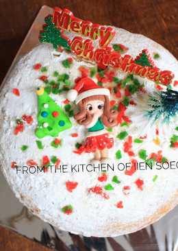 English Fruit Cake (Xmas Theme)