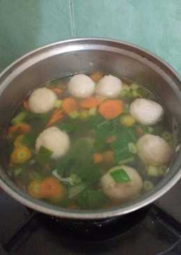 Sop daging sapi bakso