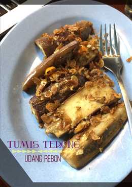 Tumis Terong Rebon