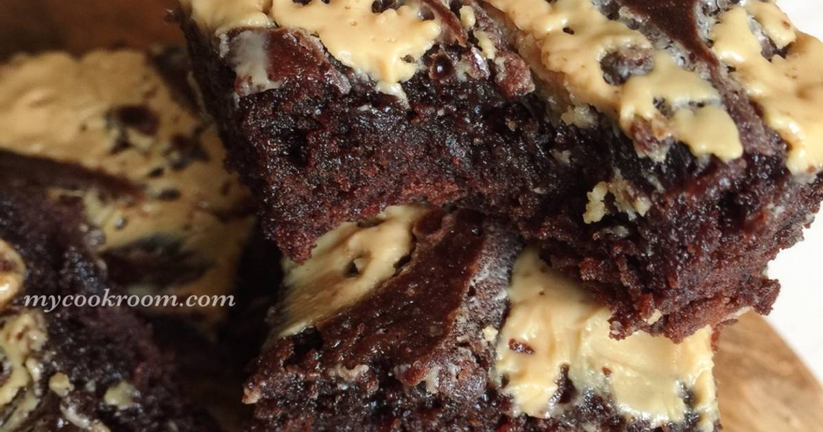 Resep Peanut Butter Brownies