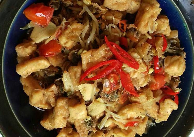 resep lengkap untuk Tumis kerang enak