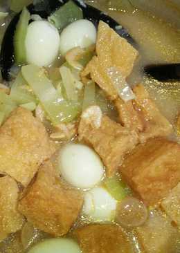 Sayur lodeh manisa telur puyuh rasa udang nikmat ala Bunda Dewi