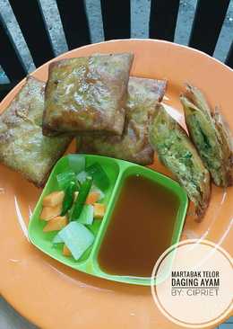 Martabak Telor daging Ayam Rasa Daging Sapi Ala Abang''