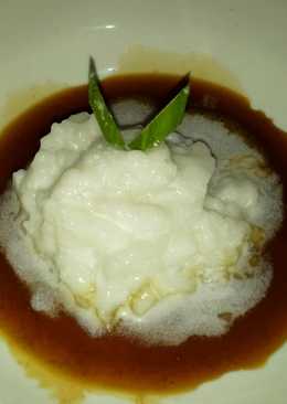Bubur Sumsum Campur Gula Merah