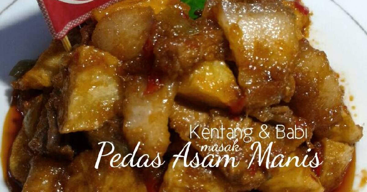 20 resep babi asam manis enak dan sederhana - Cookpad