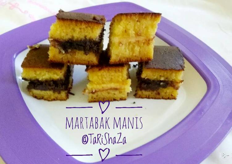 resep lengkap untuk Martabak Manis rasa Duren #pr_kuetradisionalBerserat