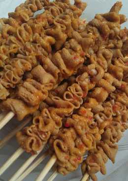 Sate usus bumbu rujak [ DEBM ]