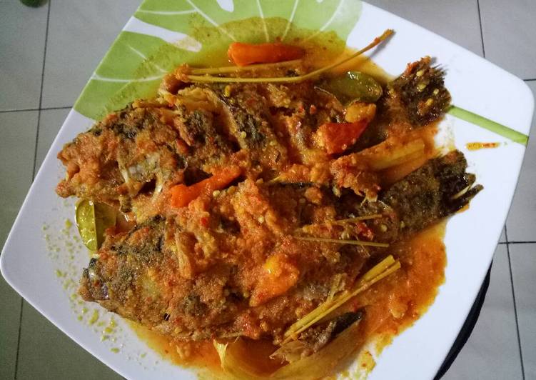 resep masakan Pesmol Ikan Mujair Pedas