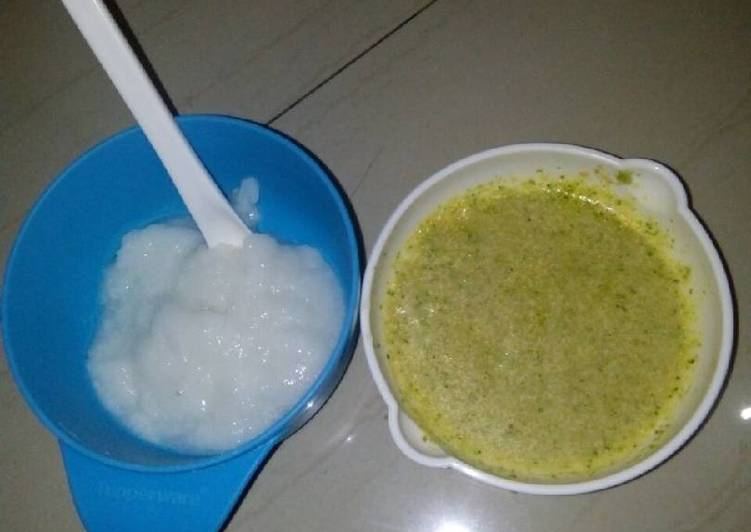 resep MPAsi (bubur dan sop)