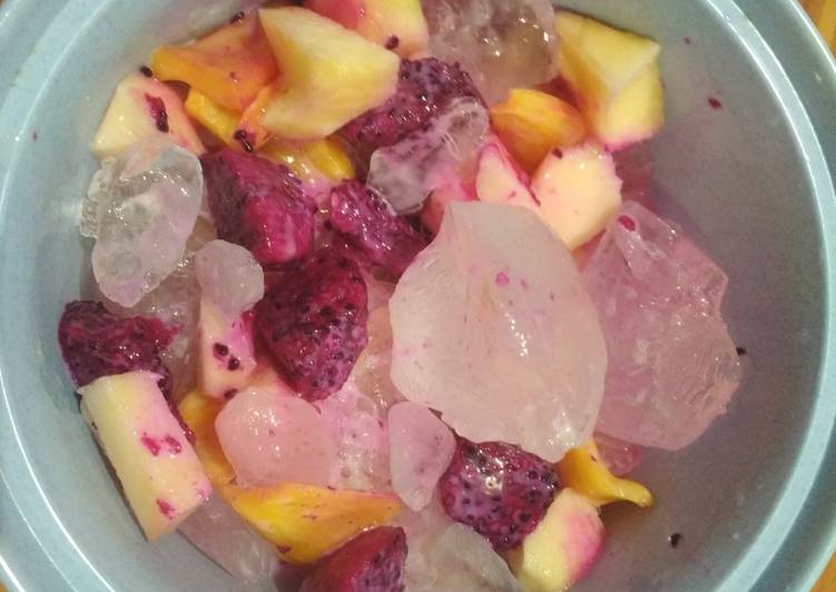 resep makanan Sop Buah Praktis