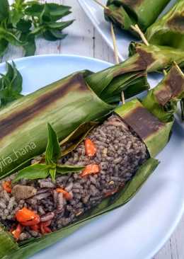 Nasi Bakar Cumi Hitam #pr_BukanNasiBiasa