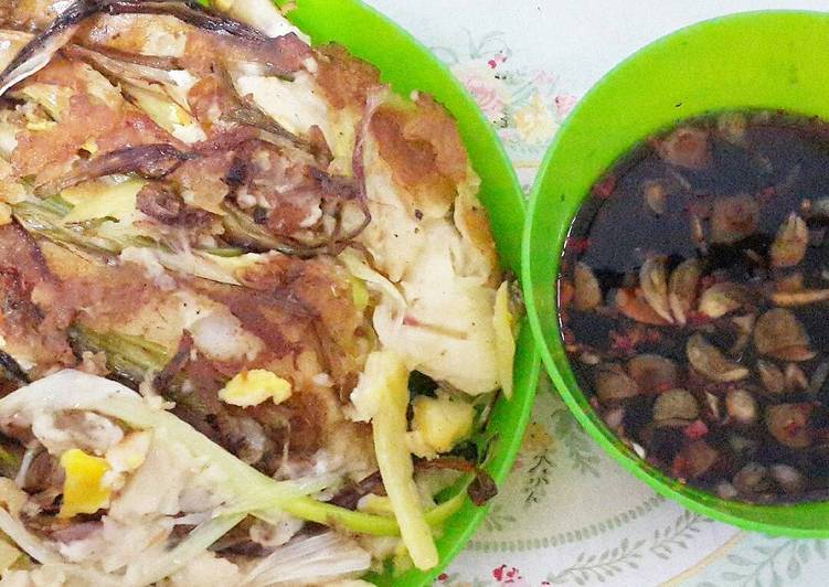 resep lengkap untuk Pajeon (pancake korea)