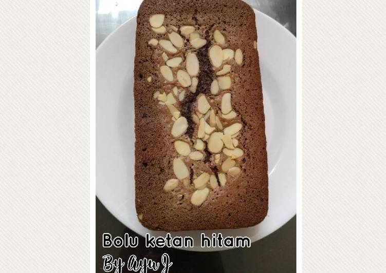 resep makanan Bolu Ketan Hitam