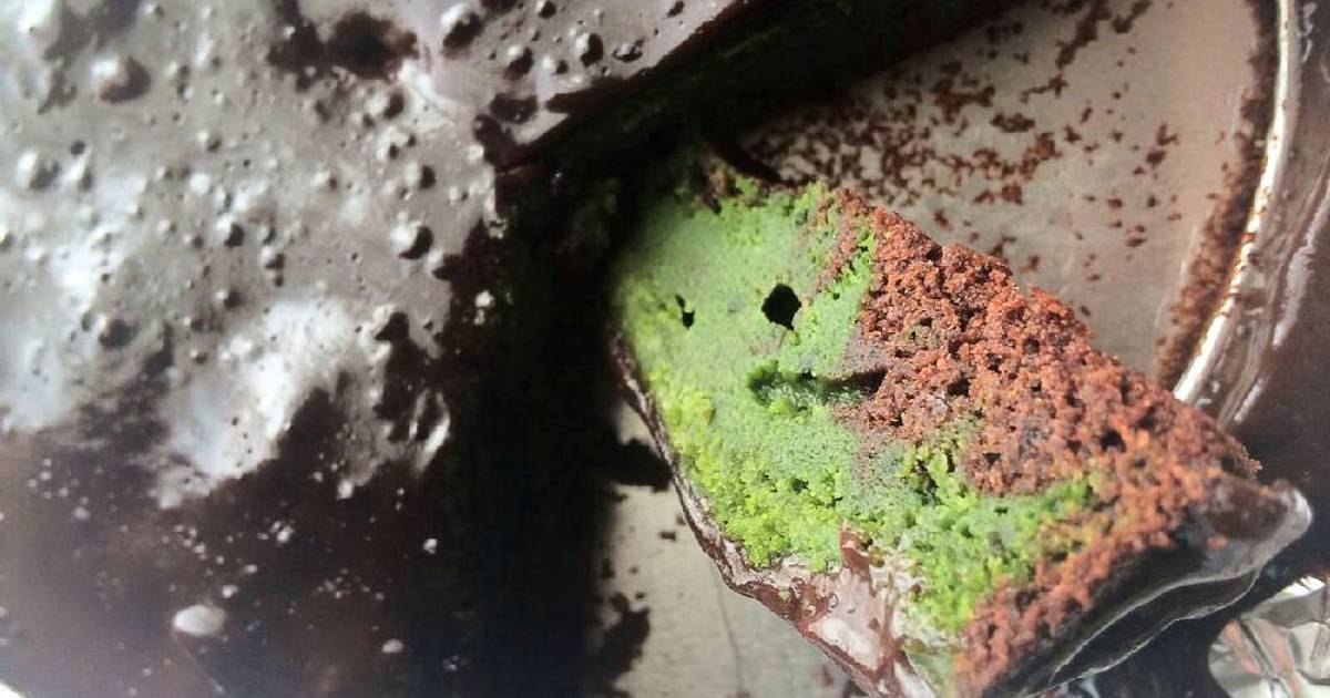 Resep Choco Green Tea Moist Cake