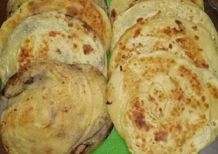 resep makanan Roti maryam cokelat,susu, keju