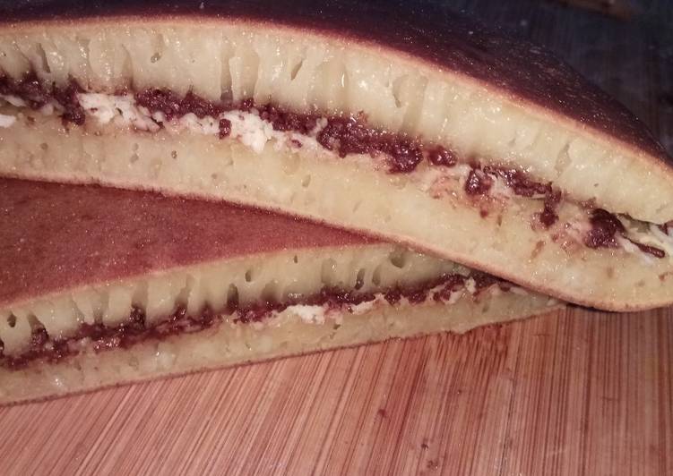 gambar untuk resep makanan Martabak Bangka Homemade (Pakai Teflon) Anti Gagal