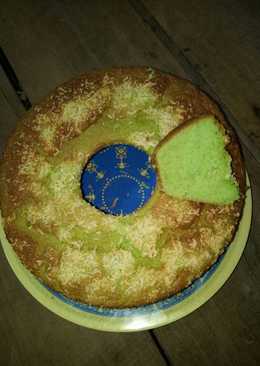 Cake Pandan keju simple