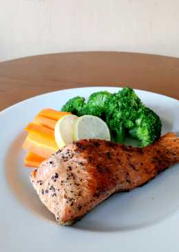 Salmon pan fry