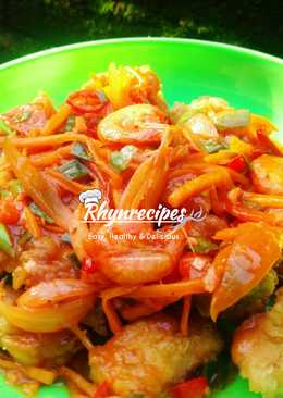 Ayam Crispy Saus Udang Asam Manis #BikinRamadanBerkesan