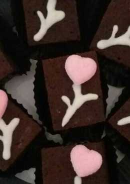 Brownies pisang imut