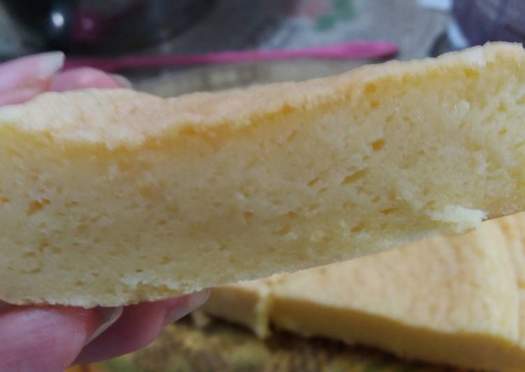 resep lengkap untuk Cheddar cheesecake