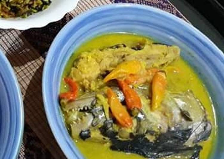 cara membuat Gulai kepala patin