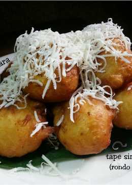 Tape SINGKONG goreng (rondo royal)