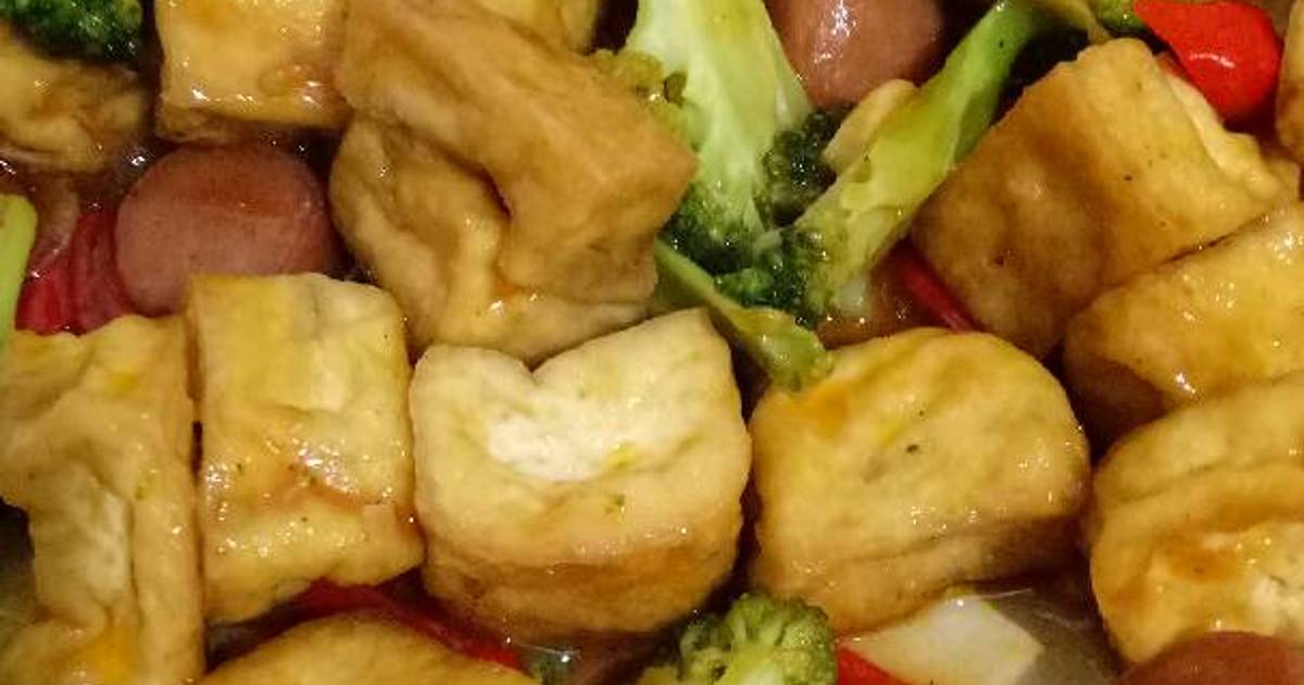 158 resep tumis brokoli tahu enak dan sederhana Cookpad