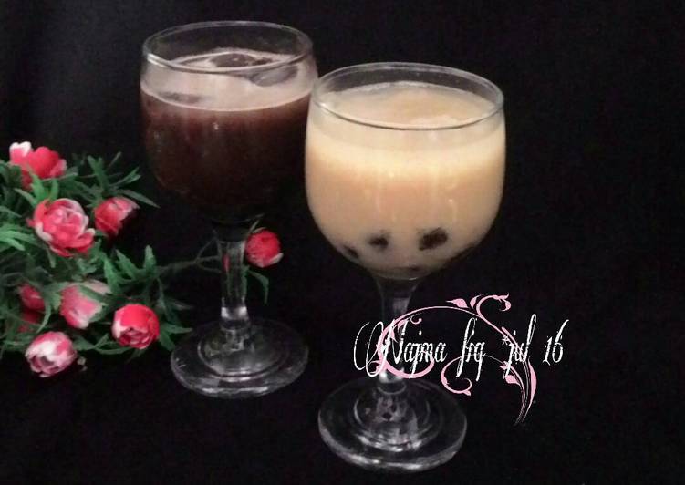 gambar untuk resep makanan Bubble milk tea