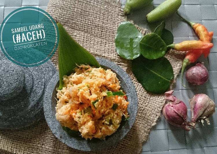 Resep Sambel Udang (#Aceh) Karya Evi Khalisa ??DjowoKlaten