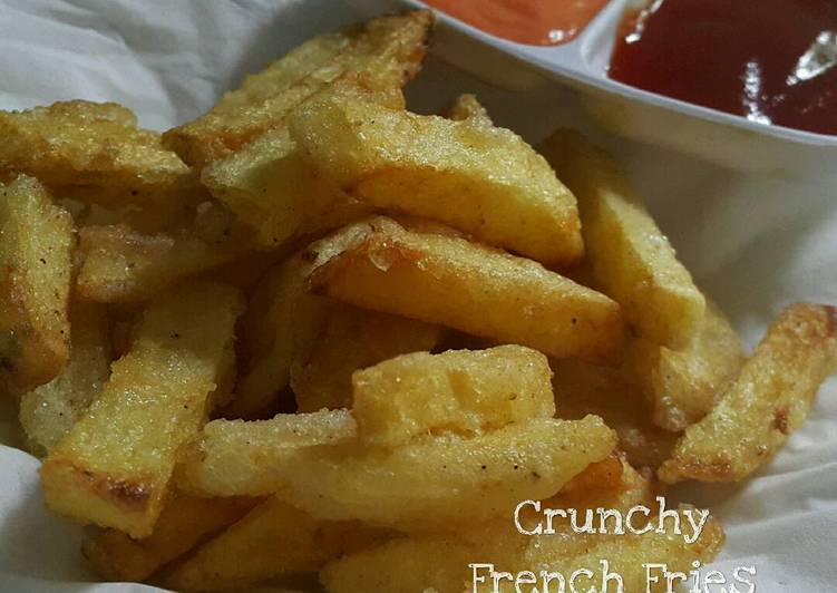 Resep Kentang Goreng Kriuk/ Crunchy French Fries Oleh @Dapoer_Hanina