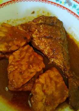 Semur ikan kembung +tempe