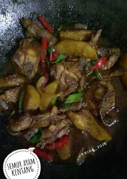 Semur ayam & kentang