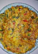 Telur Dadar Warna warni