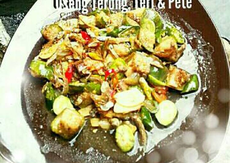 Resep Oseng terong, teri & pete Oleh Indah Dhuhita Purwokanti