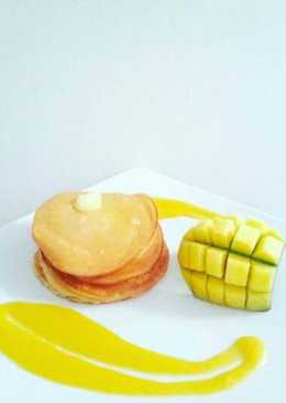 Pancake Lembut Saus Mangga