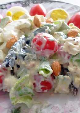 â¤ï¸ Low Carb Healthy Salad â¤ï¸ #SaladAction