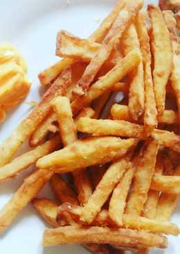 Kentang goreng saus mayonese