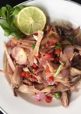 Ayam sisit (suwir) Sambal Matah