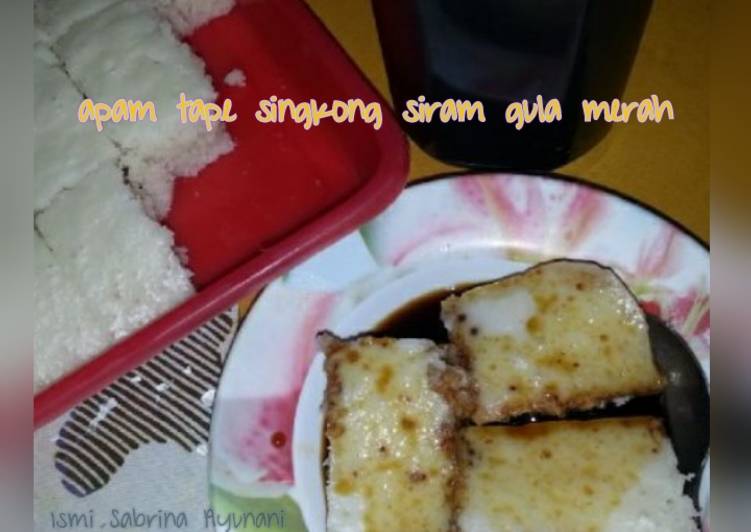 Resep apem tape singkong siram gula merah Kiriman dari Ismi Sabrina
Ayunani