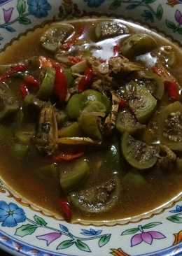 Tumis Tauco Terong Bulat