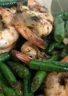 Tumis Udang Buncis