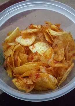 Keripik kentang balado