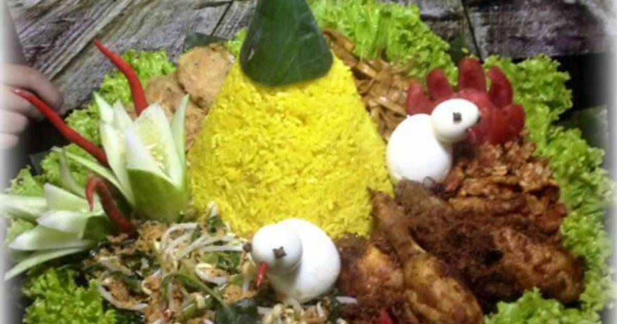 Resep Nasi tumpeng  oleh Dapoer Mbak Retno Cookpad