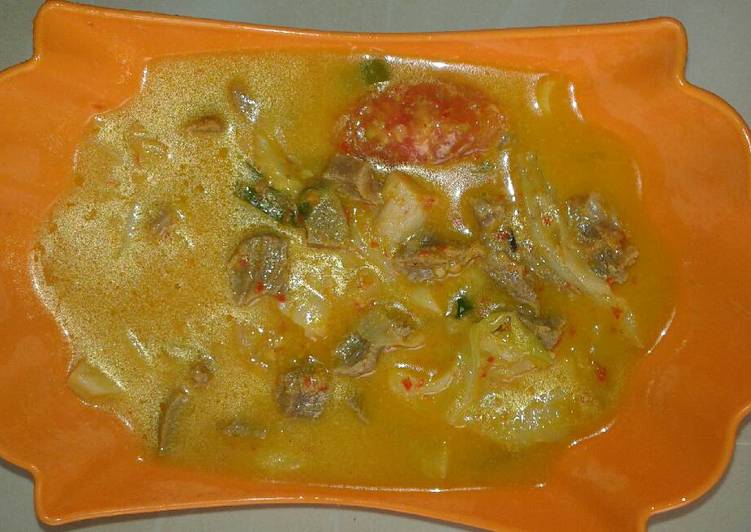 resep lengkap untuk Tongseng Daging Sapi Jamur Tiram